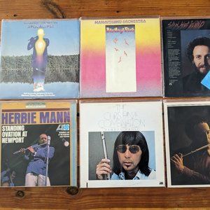 vinyl record 6 Fusion Jazz albums (Mahavishnu, John McLaughlin, Billy Cobham)